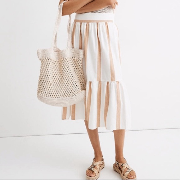 Madewell Dresses & Skirts - NWOT! Madewell ruffle hem skirt